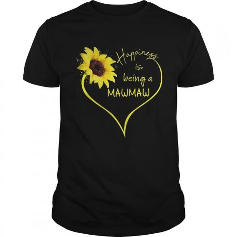 Guys Sunflower blessed to be called Mawmaw shirt
