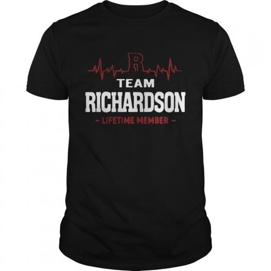 Guys Team Richardson Lifetime Member Shirt