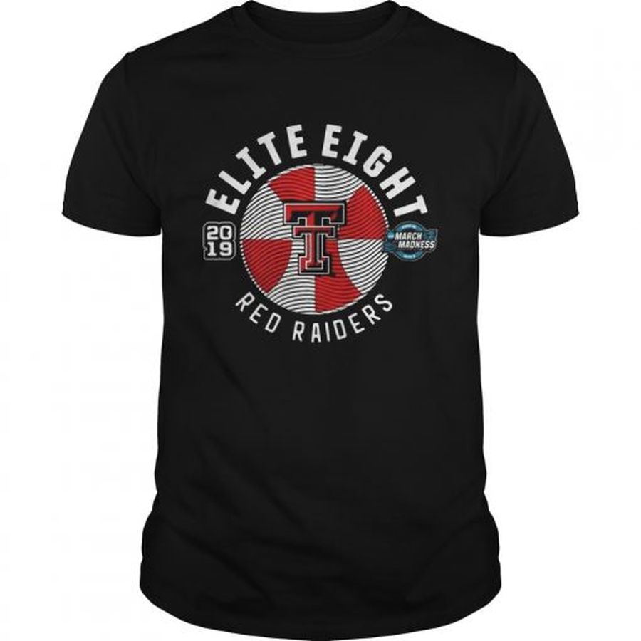Guys Texas Tech Red Raiders 2019 March Madness Elite Eight Shirt