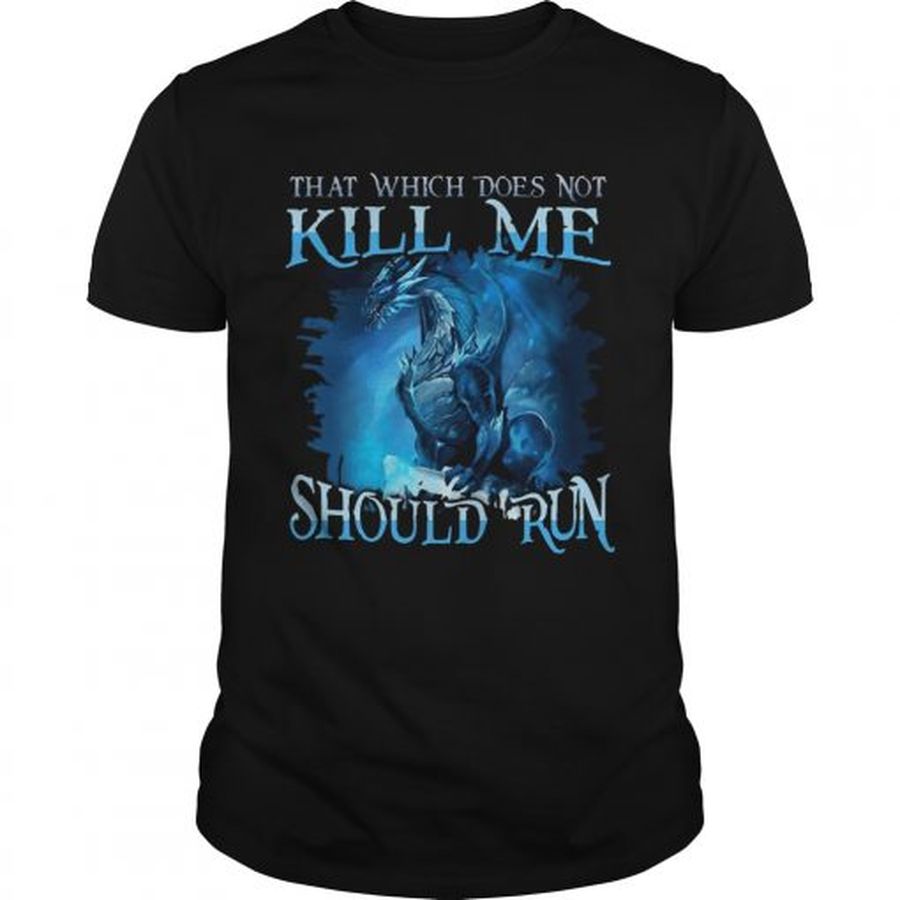 Guys That Which Does Not Kill Me Should Run Gift TShirt For Dragon Lover shirt