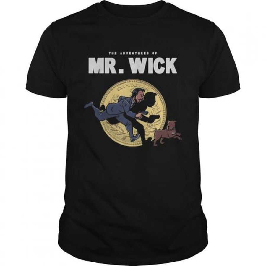 Guys The adventure of Mr Wick ScoobyDoo shirt