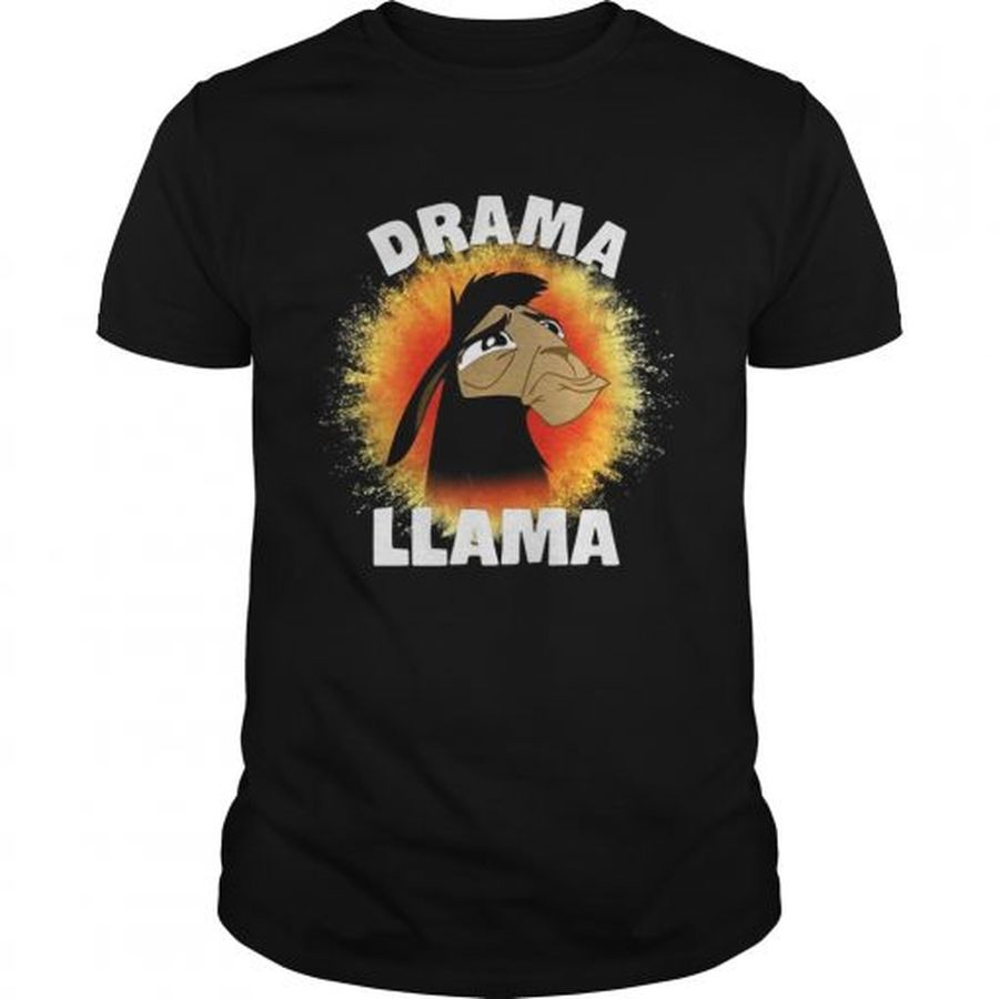 Guys The Emperors New Groove Kuzco Llama Drama Llama shirt
