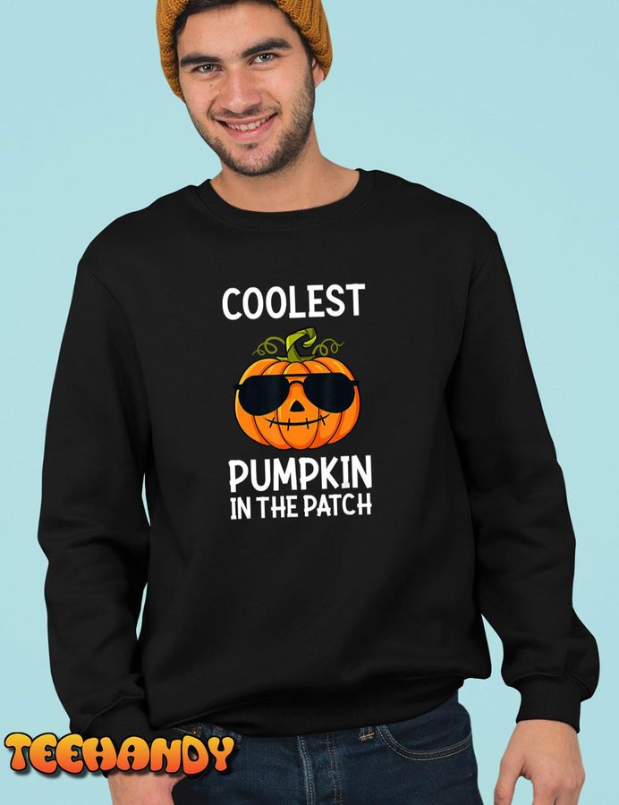 Halloween Coolest Pumpkin In The Patch T Shirt