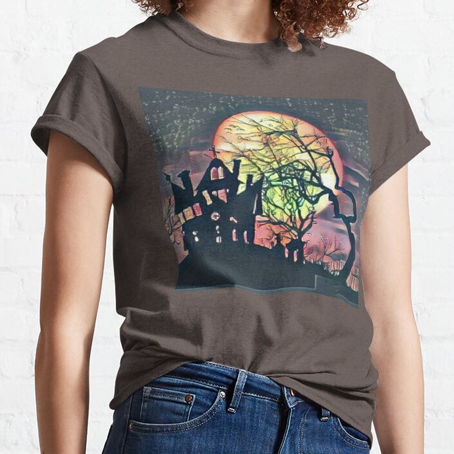 Halloween Haunted house Classic T-Shirt