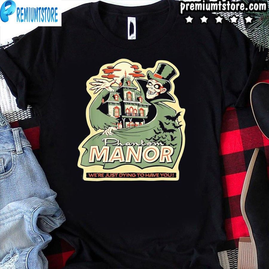 Halloween Phantom Manor Green Shirt