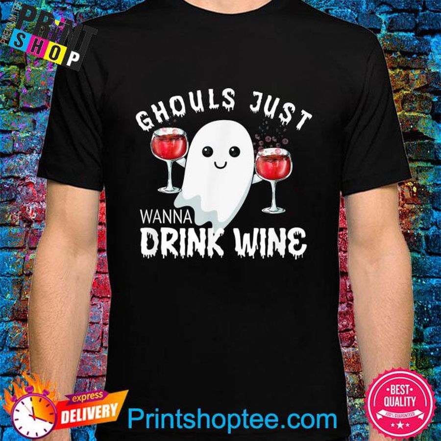 Halloween wine drinking pajama top shirt