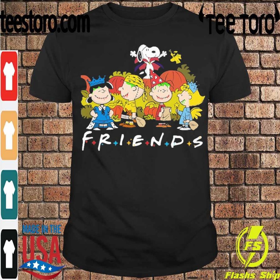 Happy Halloween Charlie Brown Friends Shirt