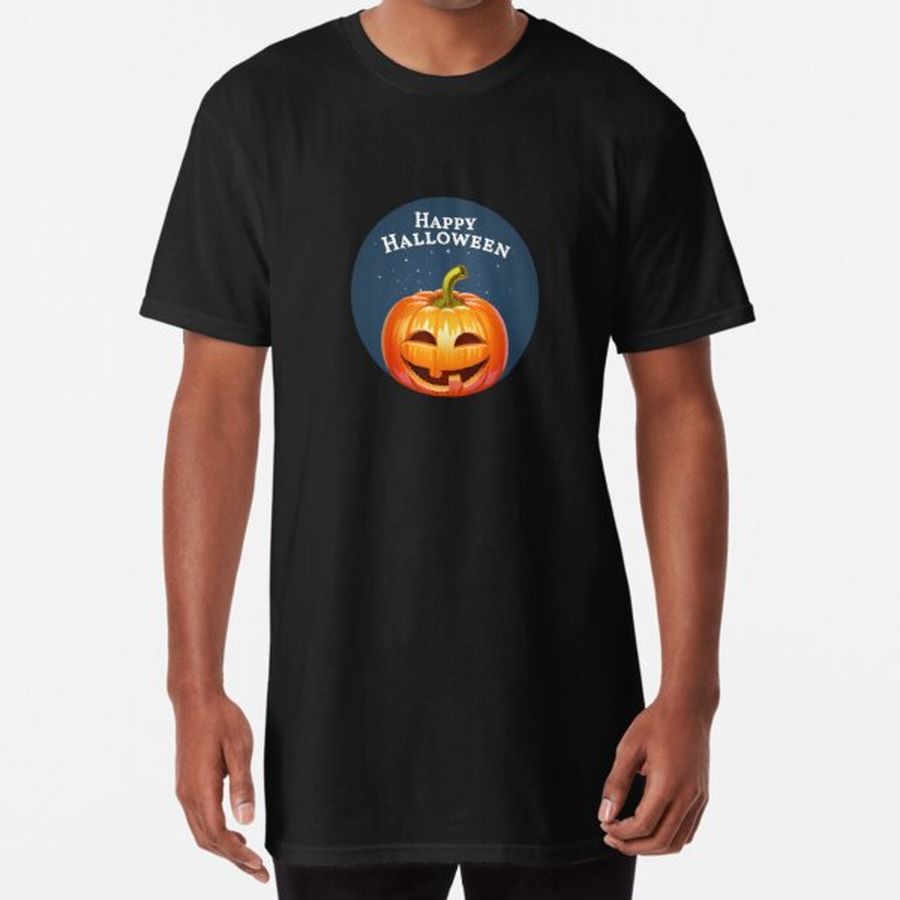 Happy Halloween Pumpkin  Long T-Shirt