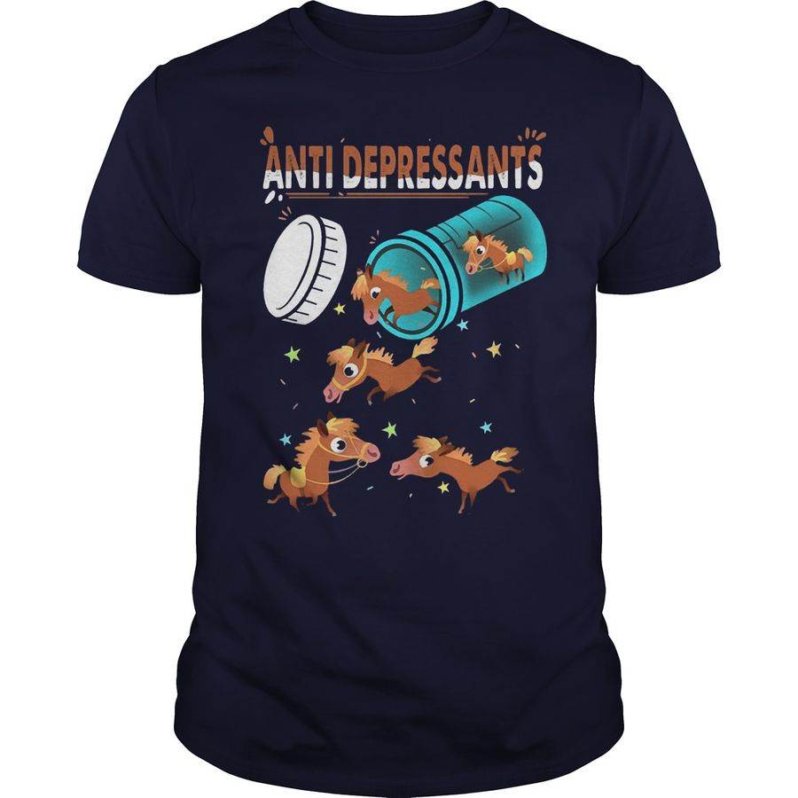 Happy Pill Anti Dispersant Horse Shirt