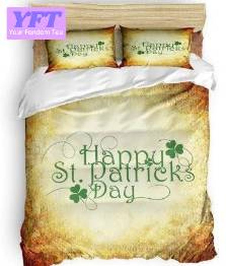 Happy St Patrick Day 3D Bedding Set