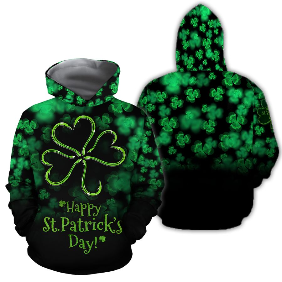 Happy St Patrick’s Day Irish Hoodie T-Shirt Sweatshirt for Men and Women Pi170204