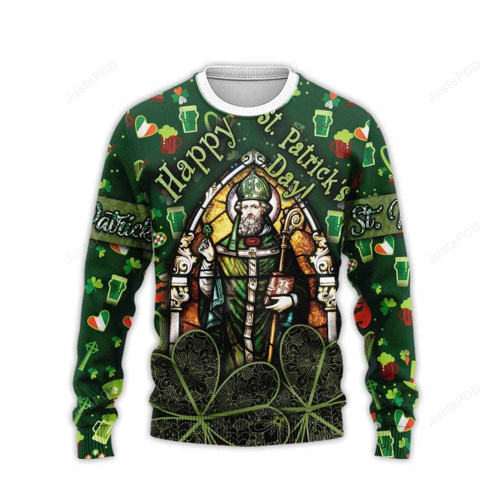 Happy St. Patrick is  Day Ugly Sweater