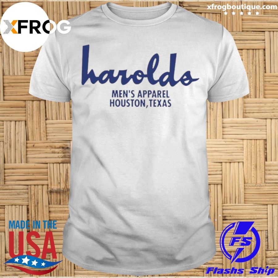 Harold Men’S Houston Texas Shirt