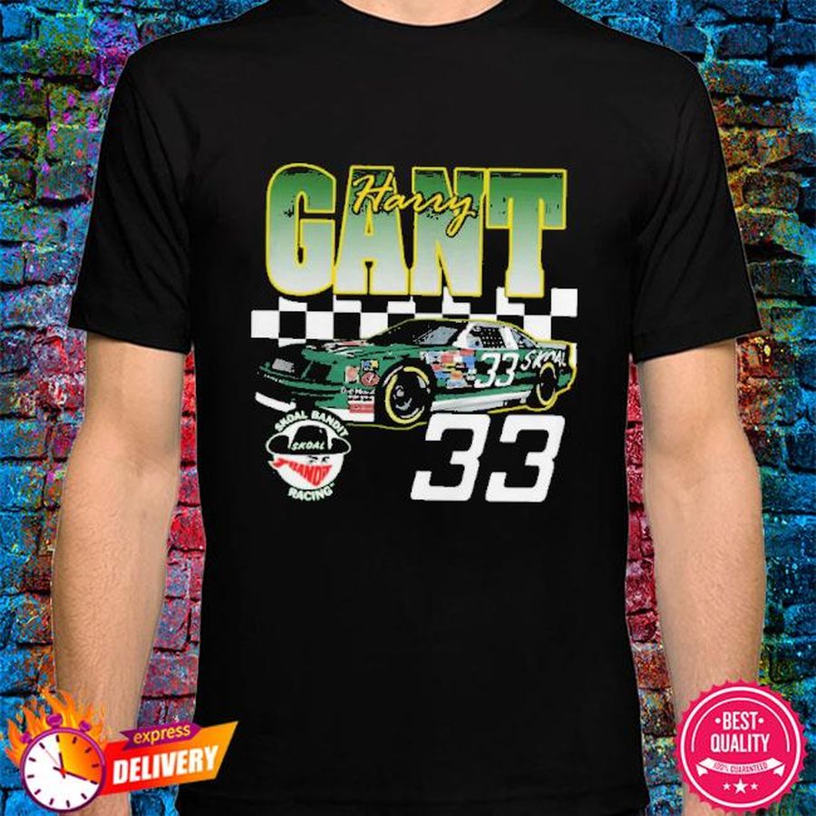 Harry Gant Retro Nascar Car Racing shirt