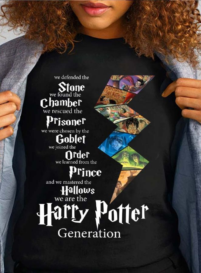 Harry Potter Generation We Defended The Stone We Found The Chamber Shirt