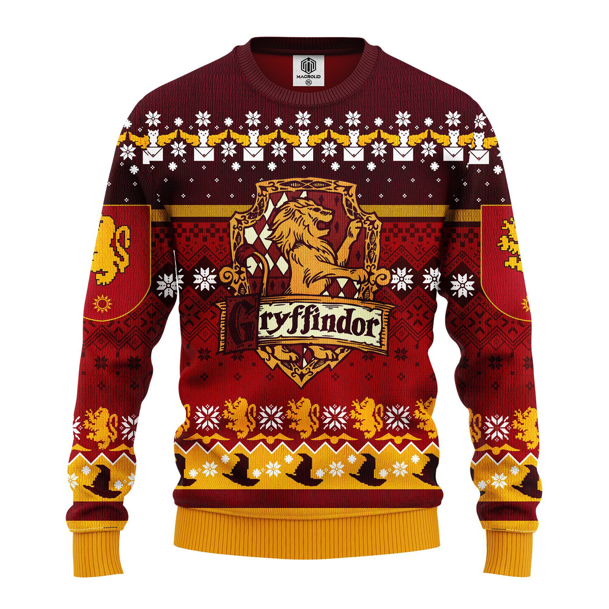 Harry Potter Gryffindor Xmas Ugly Sweater