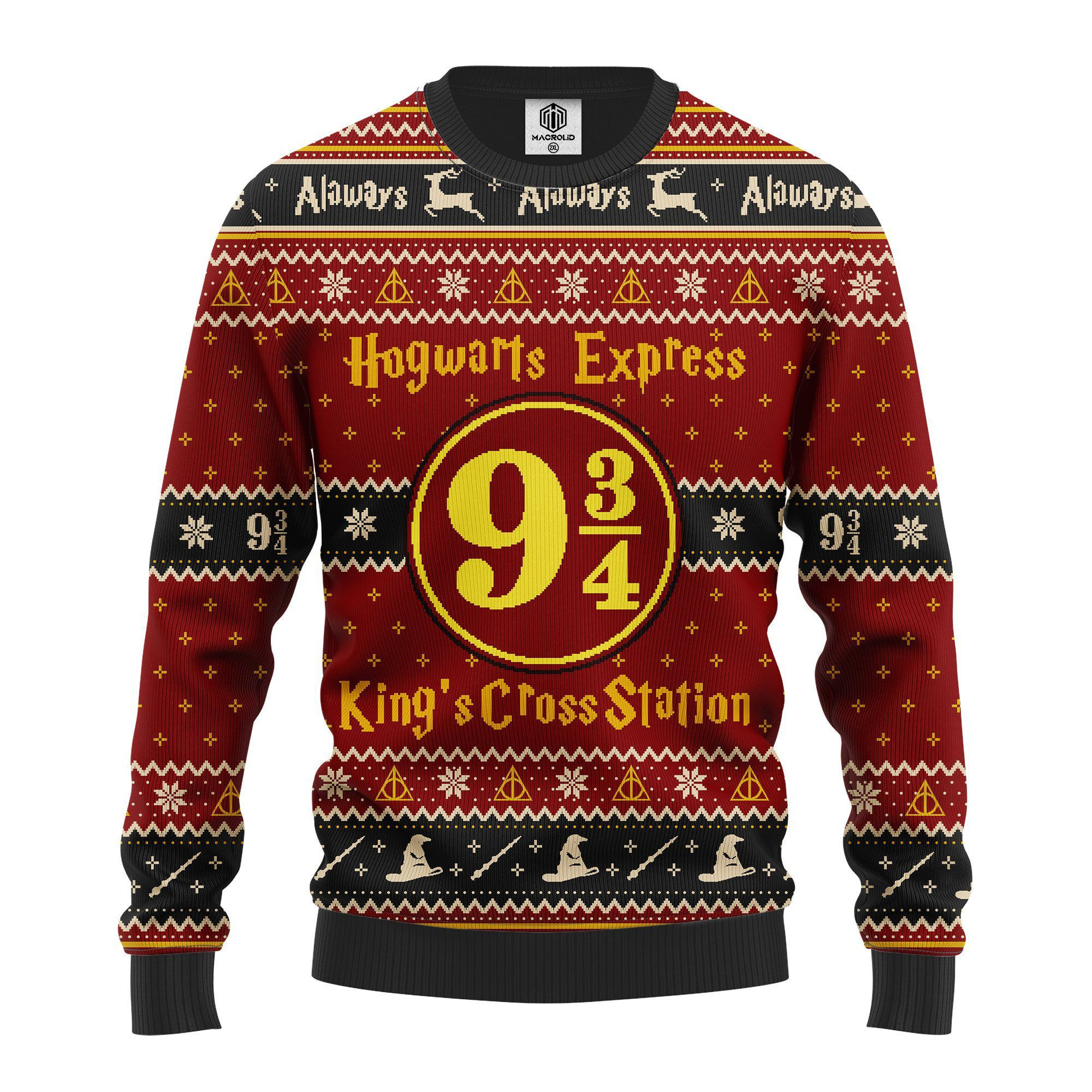 Harry Potter Hogwart 934 Ugly Sweater