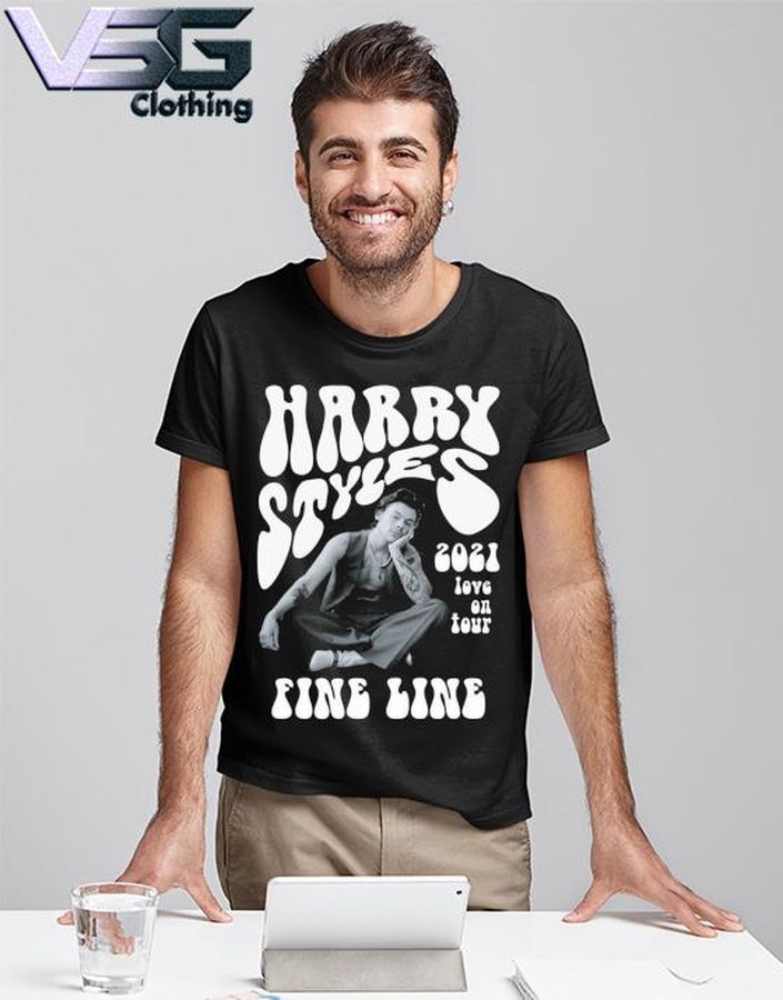 Harry Styles Fine Line 2021 Love On Tour Album Cover Shirt