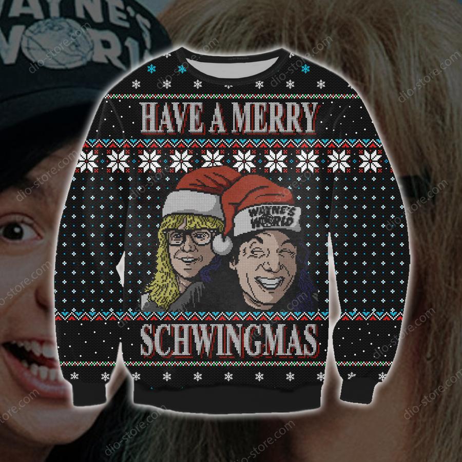 Have A Merry Schwingmas Ugly Sweater