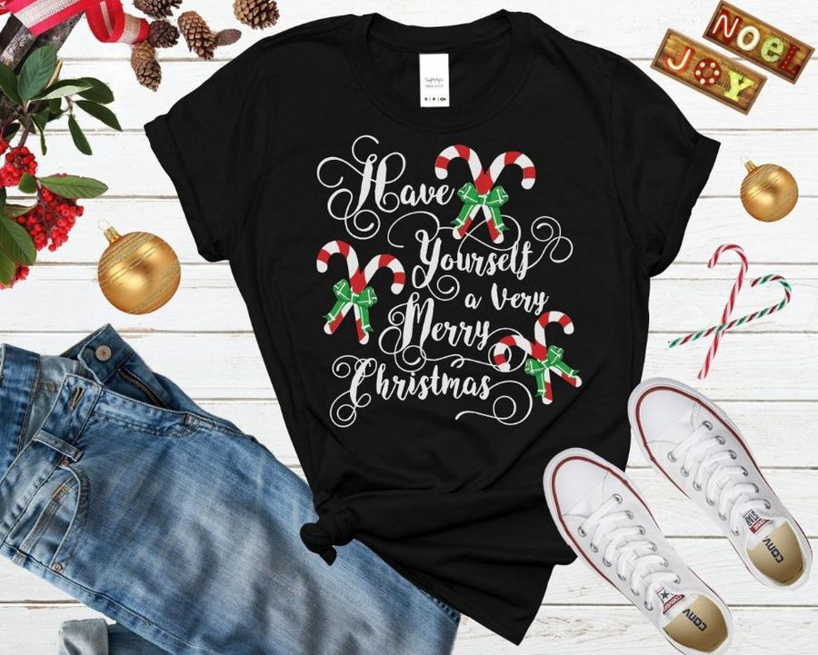 Have Yourself A Merry Christmas Candy Cane Shirt