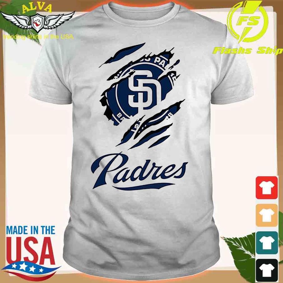 HD San Diego Padres MLB Baseball Team T Shirt
