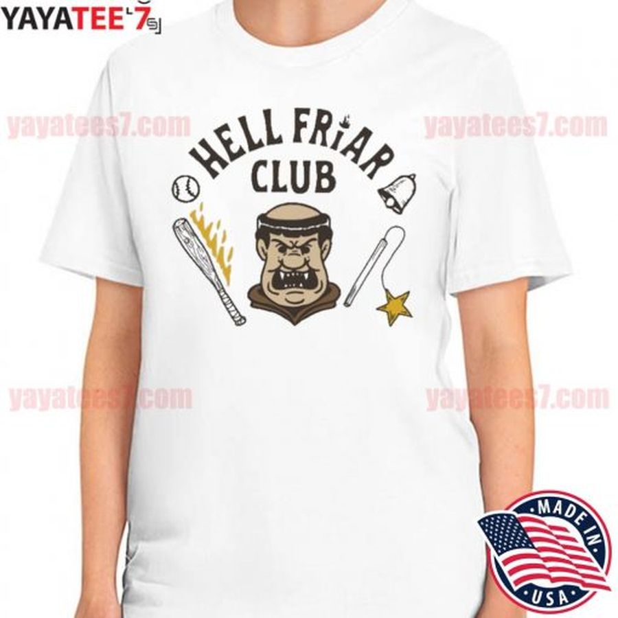 Hell Friar Club Stranger Thing Logo Shirt