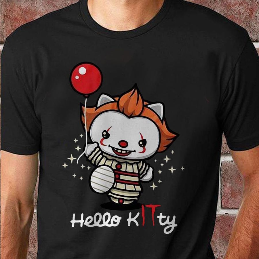 Hello Kitty It Pennywise Halloween Shirt