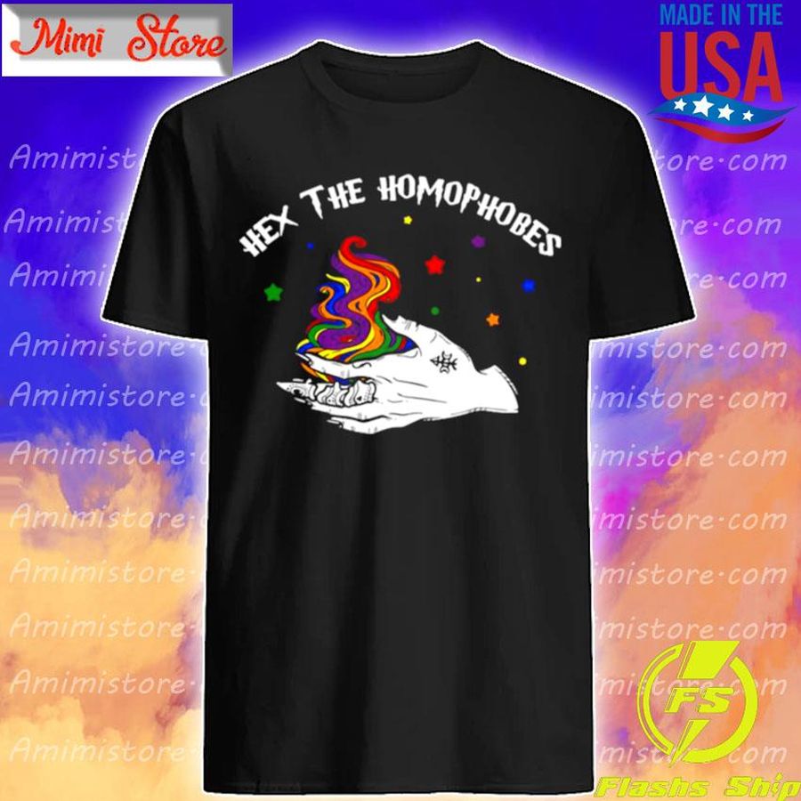Hex The Homophobes Color T Shirt