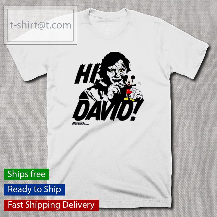 Hi David Disney Shirt