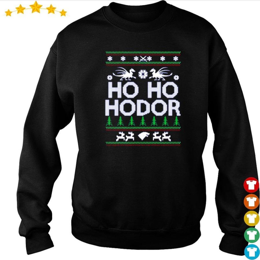 Ho Ho Hodor Merry Christmas Sweater