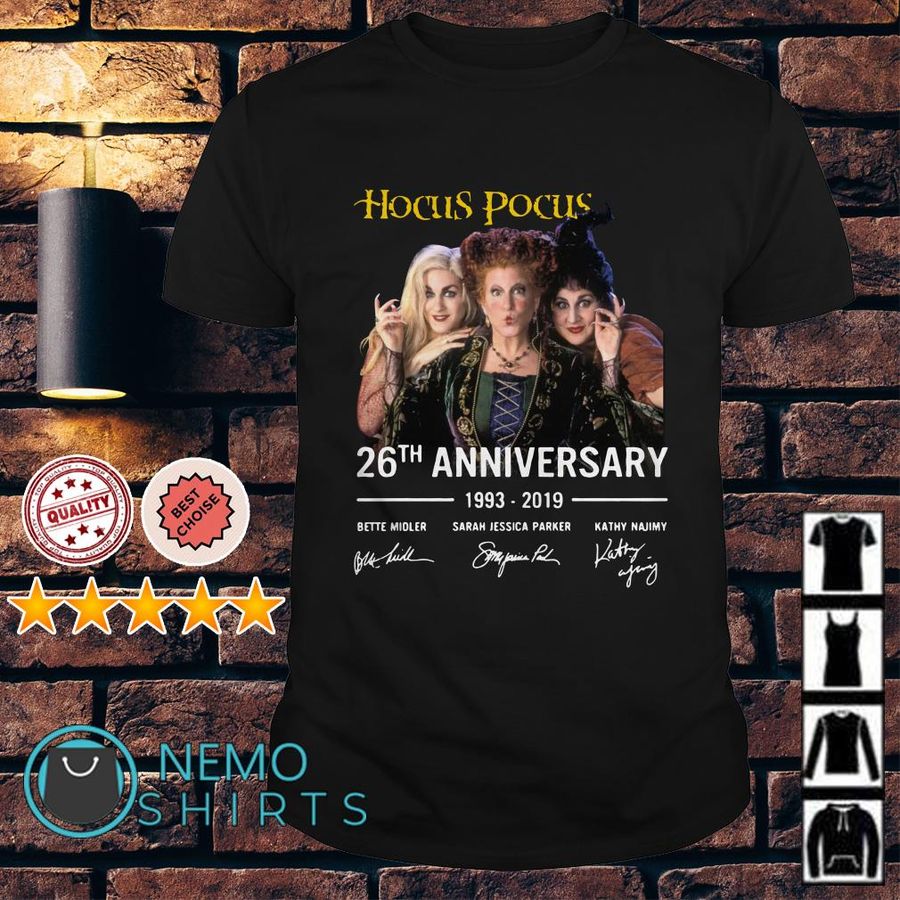 Hocus Pocus 26Th Anniversary 1993   2019 Shirt