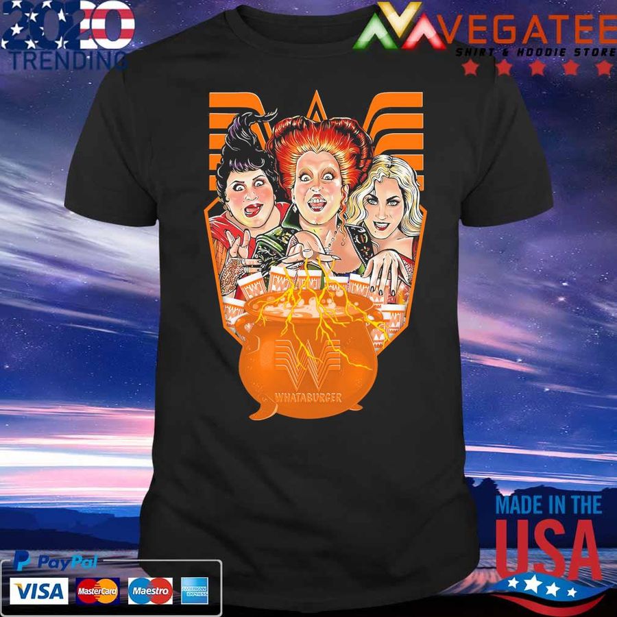 Hocus Pocus Eat Whataburger Halloween Shirt