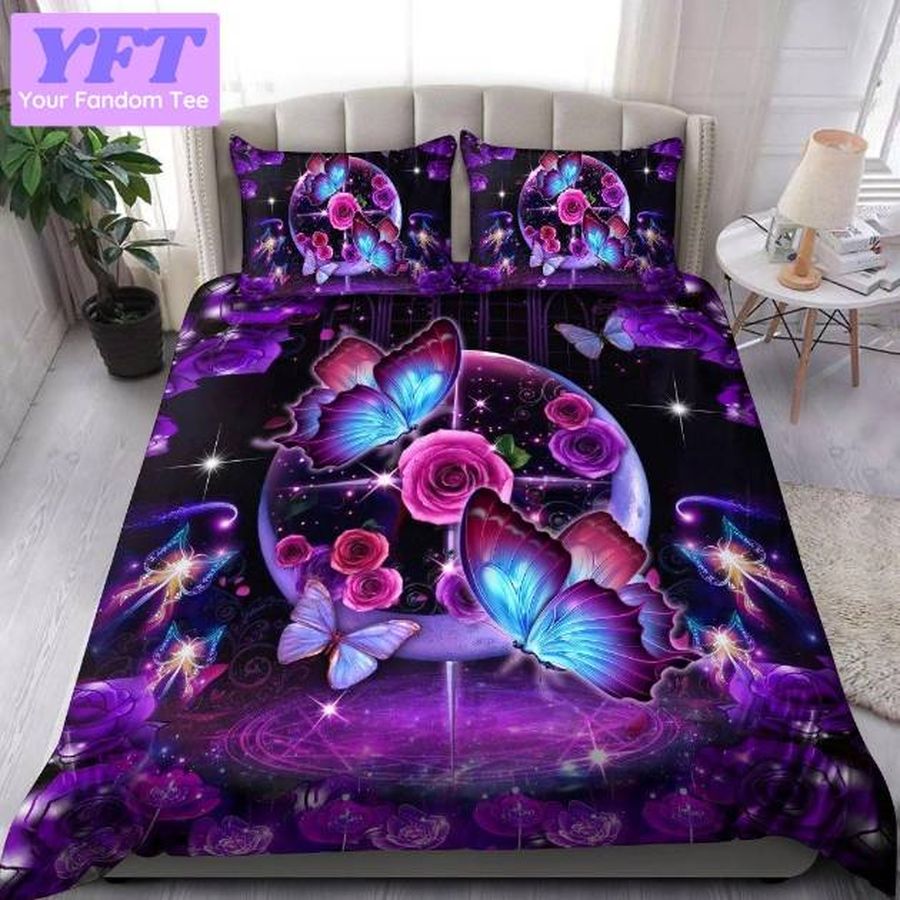 Holatshirtbutterfly Colorful 3D Bedding Set