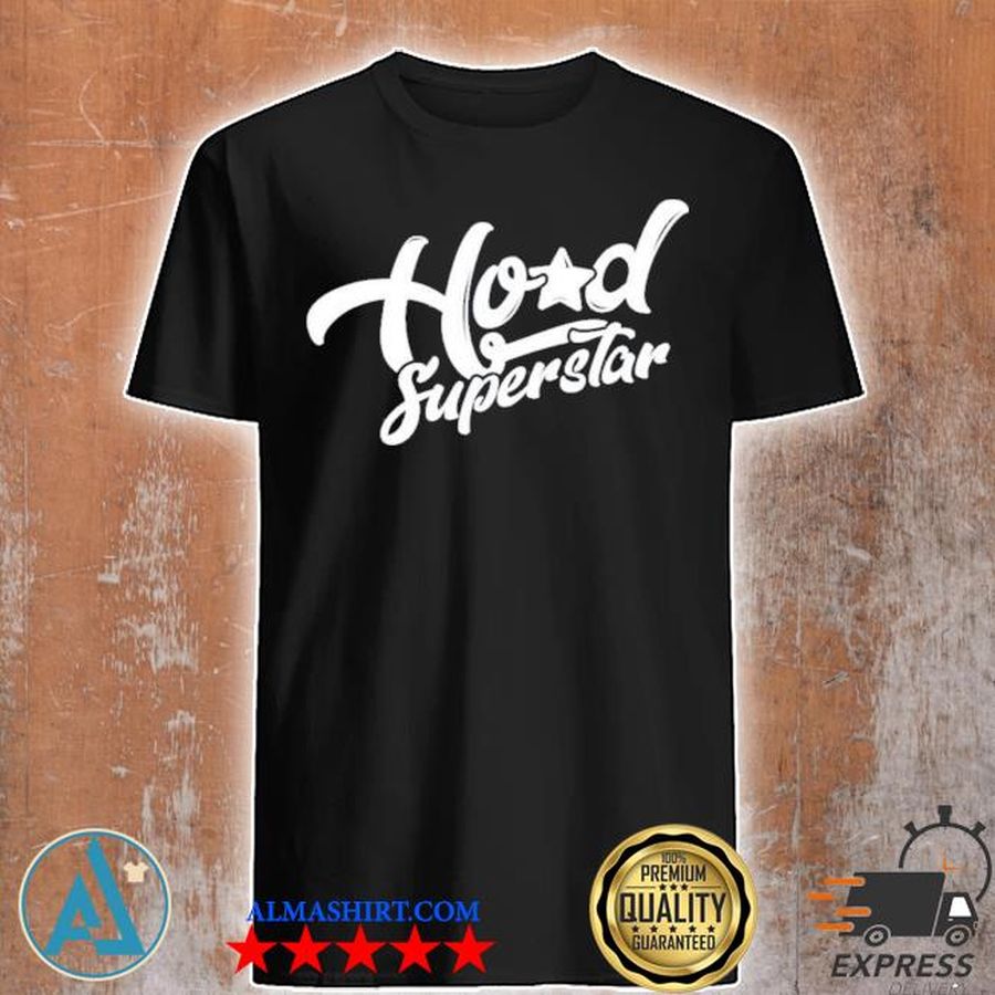 Hood superstar merch logo 4l shirt