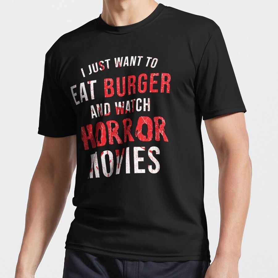 Horror Movie Fan Gift Active T-Shirt