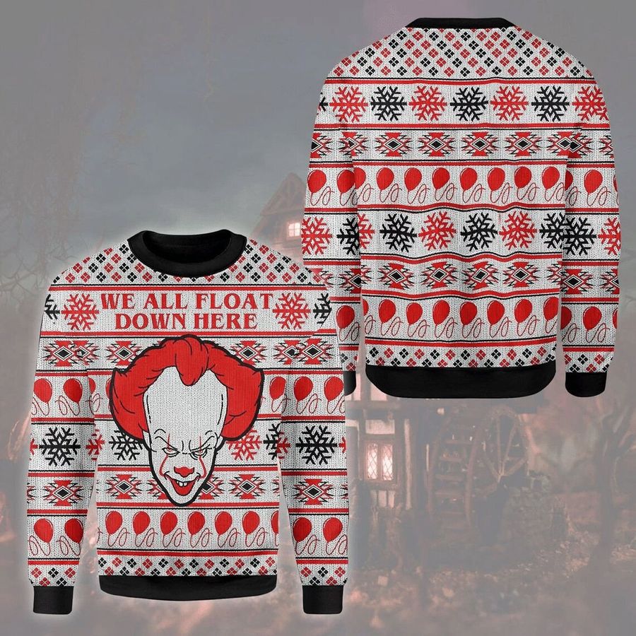 Horror Movie IT Ugly Sweater
