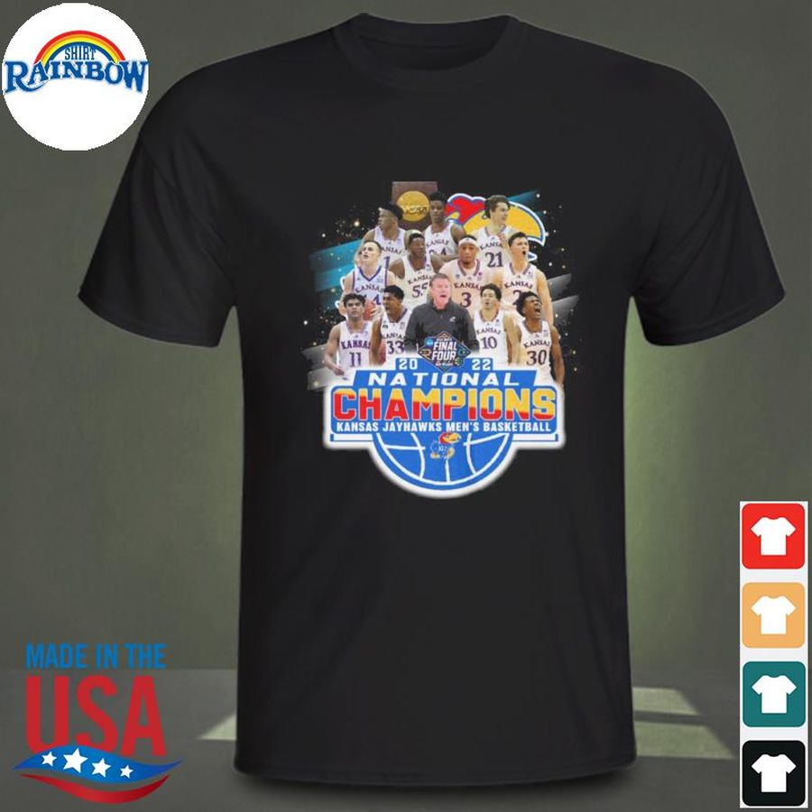 Hot Kansas Jayhawks Men's Basketball 2022 national champions shirt