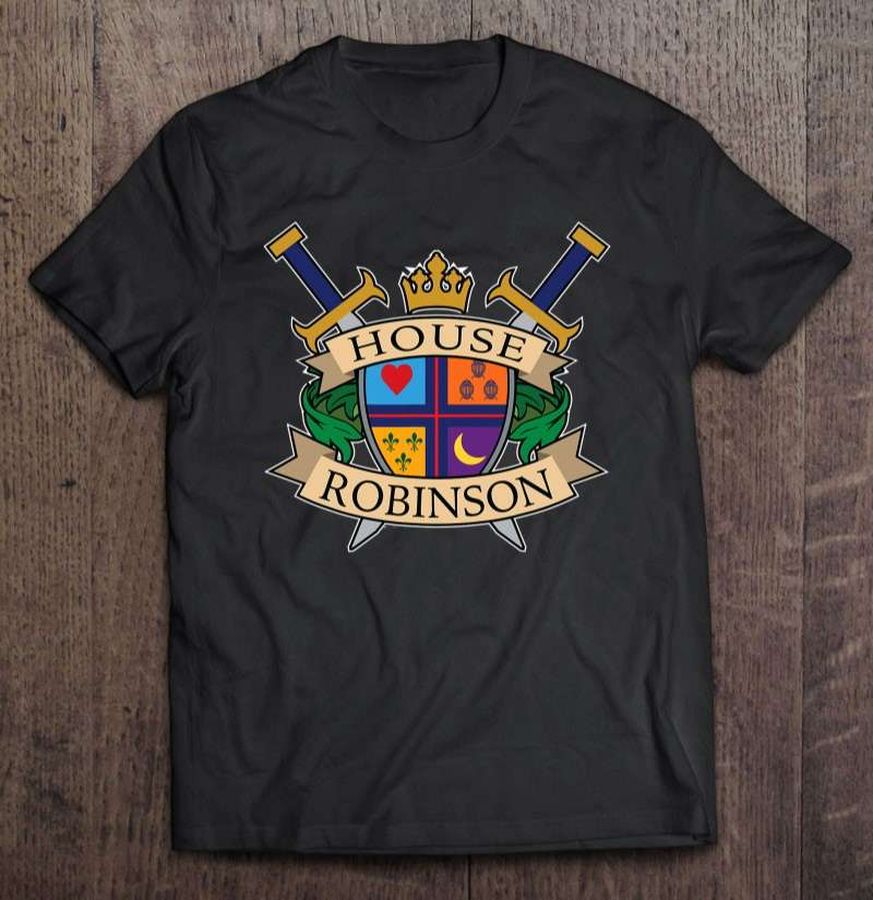 House Robinson Family Crest Coat Of Arms Unisex T-Shirt