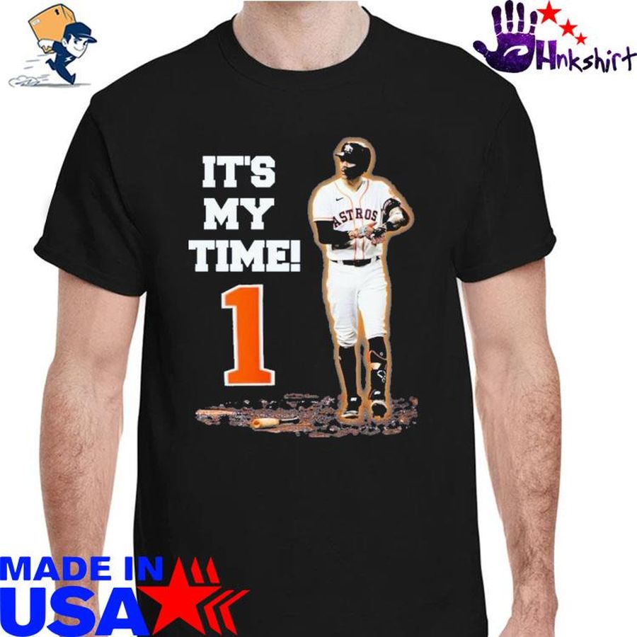 Houston Astros Carlos Correa 1 It's my time shirt