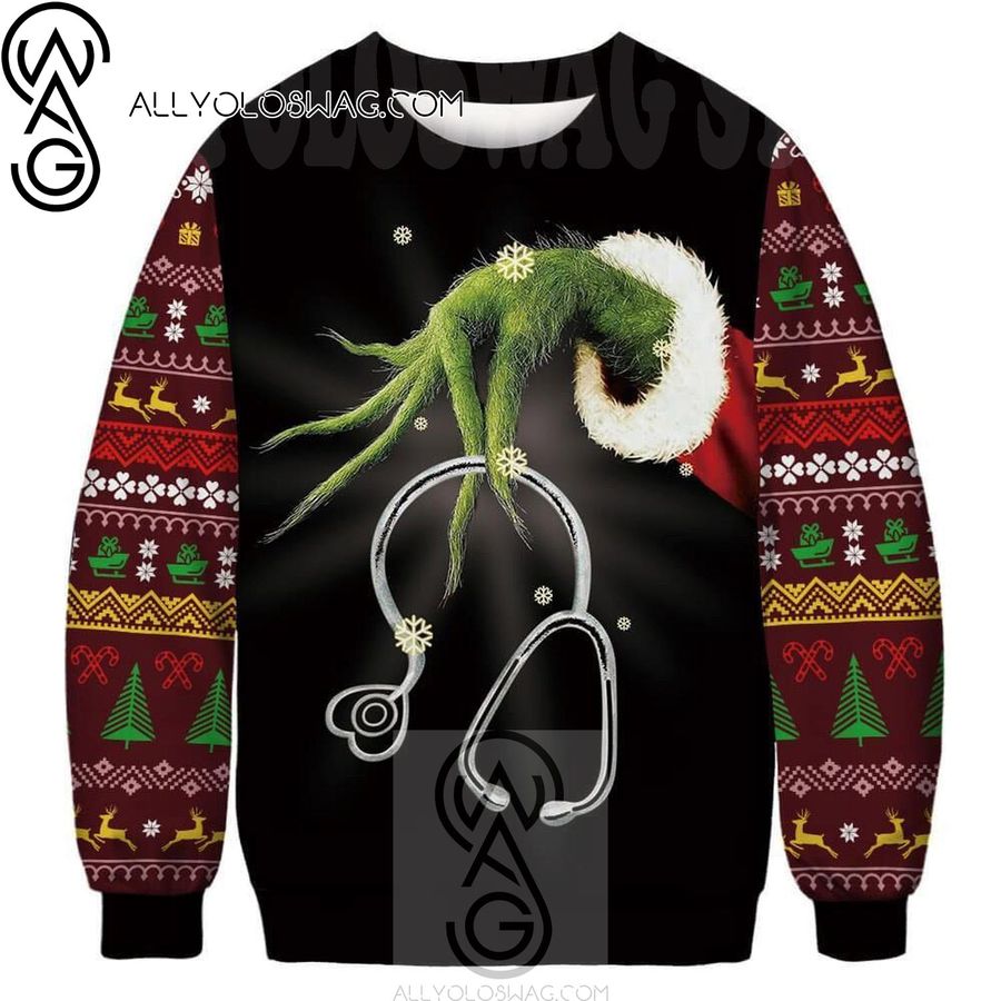 How The Grinch Stole Christmas Knitting Pattern Ugly Christmas Sweater