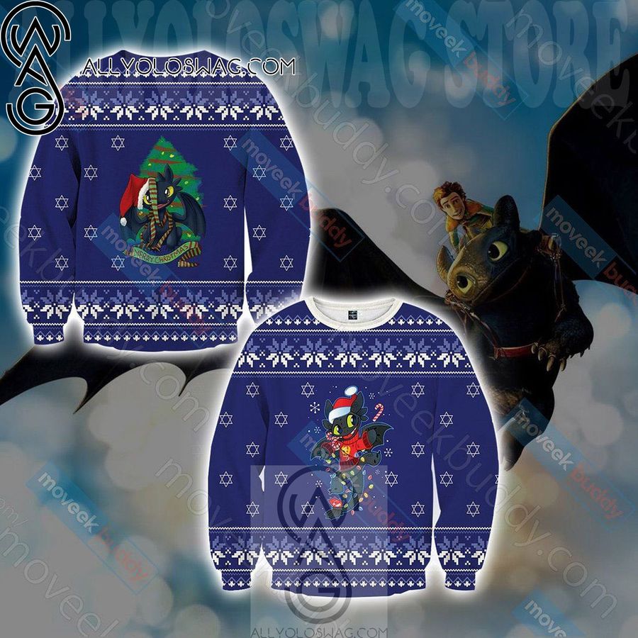 How To Train Your Dragon Knitting Pattern Ugly Christmas Sweater