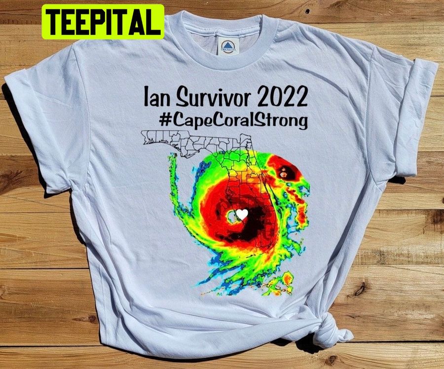 Hurricane Ian Survivor 2022 Trending Unisex T-Shirt