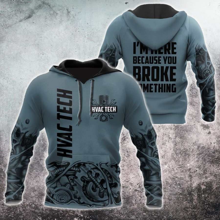 HVAC Tech 3D All Over Printed Hoodie For Men And Women TR3012204