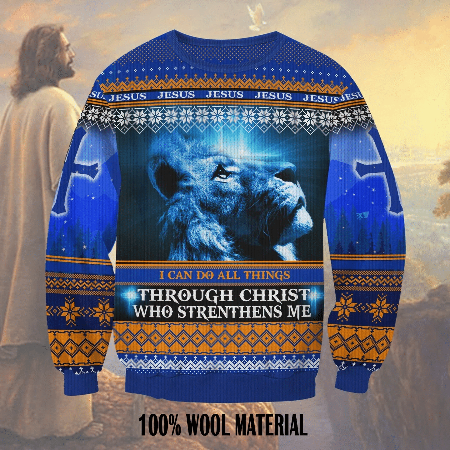I Can Do All Things Through Christ Ugly Christmas Sweater.png