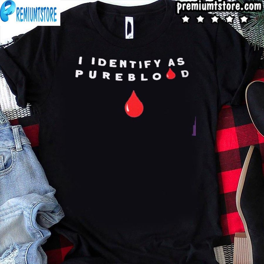 I Identified As Pureblood Anti Vaccination Tee Shirt