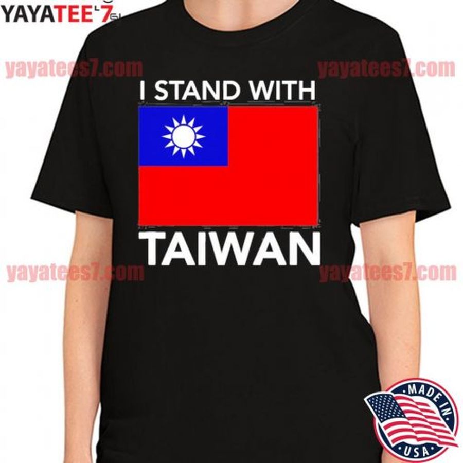 I Love Taiwan Flag Taiwanese Pride I Stand With Taiwan Shirt