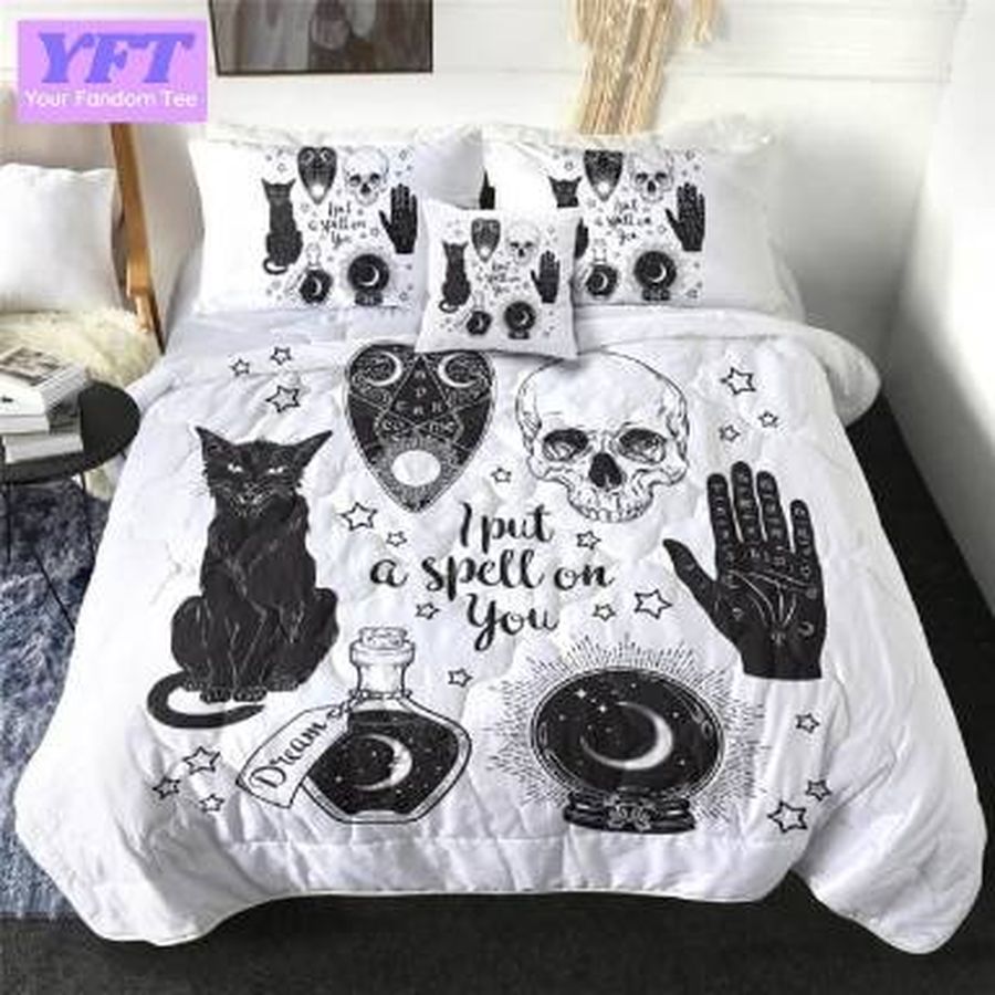 I Put A Spell On You Quilt 3D Bedding Set