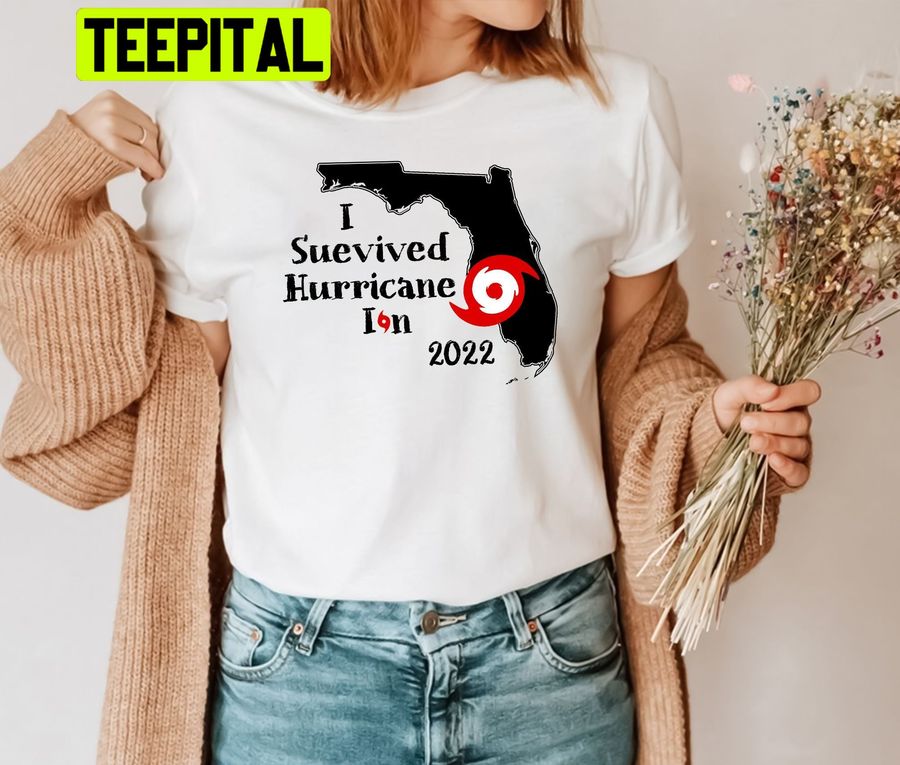 I Survived Hurricane Ian 2022 Florida Trending Unisex T-Shirt