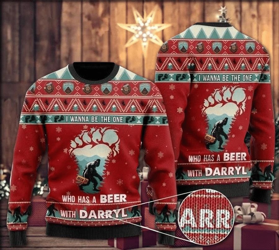 I Wanna Be The One Who Has A Beer Ugly Christmas Sweater