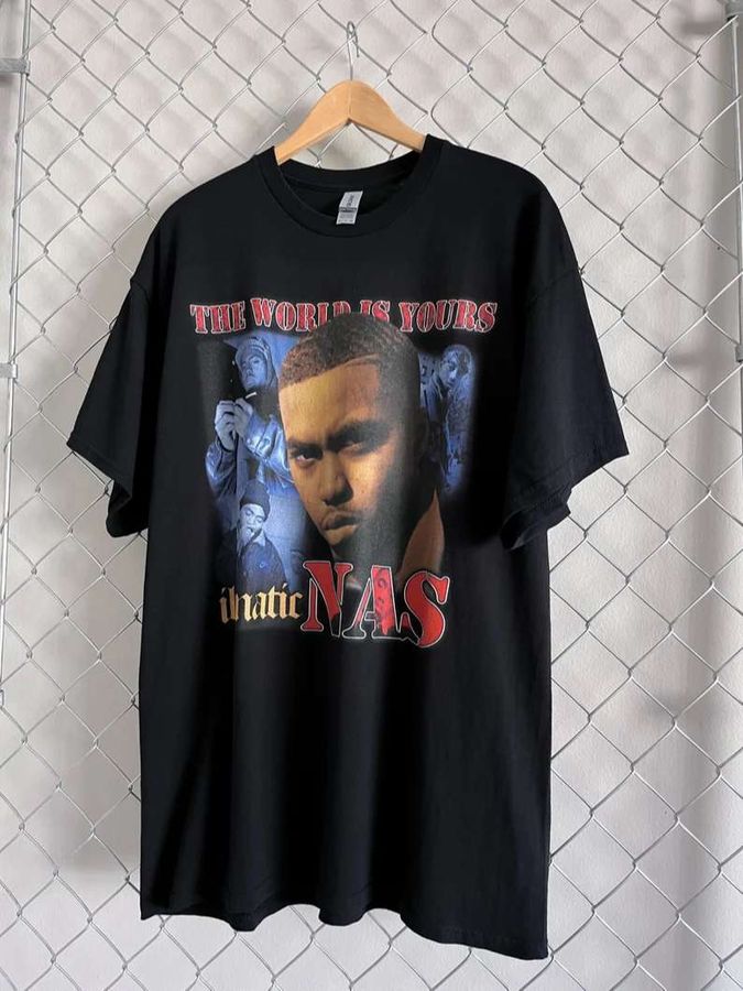 Illmatic By Nas The World Is Yours T Shirt Rapper